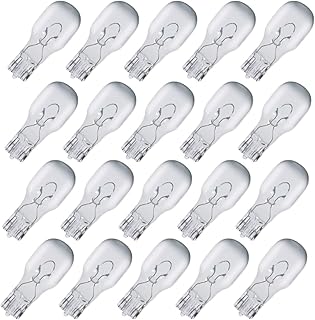 HUTTUUBUDU T5 Landscape Light Bulbs 12 Volt Low Voltage Bulbs 11W Wedge Base Landscape Bulbs, Small Light Bulb for Garden Light Bulbs, Deck Light Bulbs, Yard Light Bulbs, 20 Pack