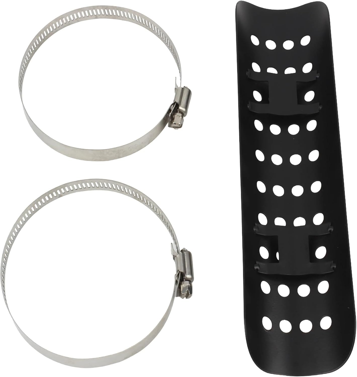 Universal Motorbike Exhaust Pipe Protector Heat Shield Cover Guard Pipe Anti-Scalding for Horse 400 Heat Shield Wraps
