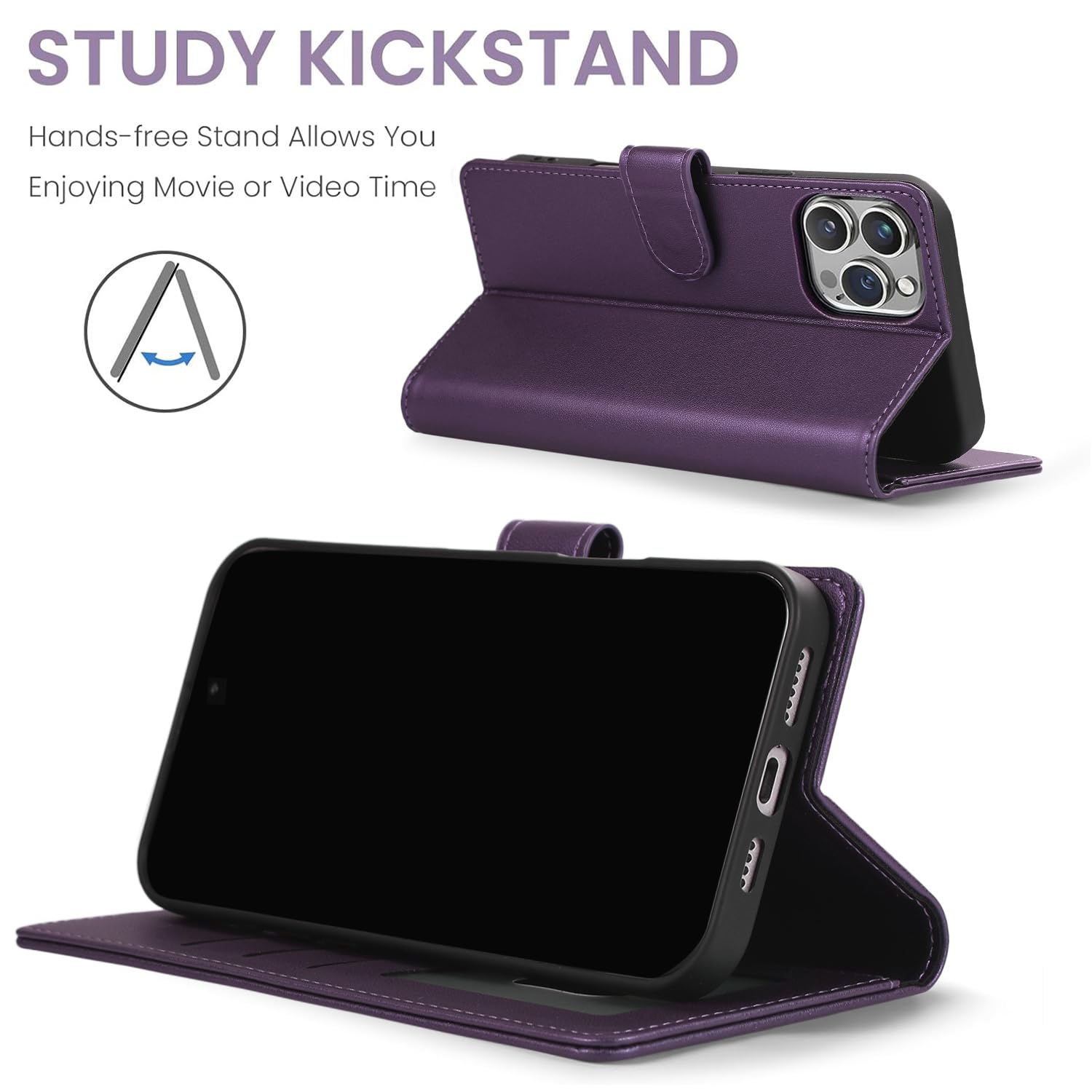 iPhone14 ProMax ケース 手帳 スマホ ブラック 財布 iPhone 14 Pro Max ケース 手帳型 お財布 レザー カードケース ジップ