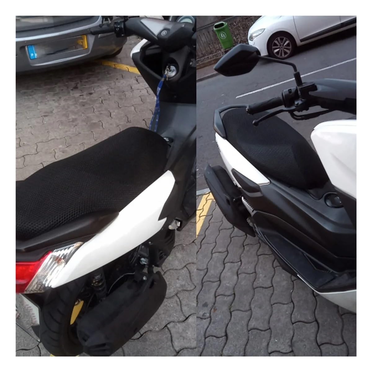Cuscino Sella Accessori per Moto Cuscino di Isolamento del Sedile Coprisedile Protettore Caso Pad per N-Max per NMAX 155 125 per NMAX155 per NMAX125