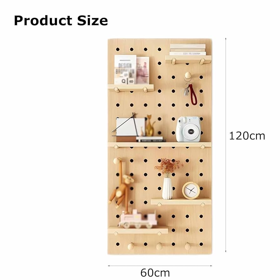 Wooden Workbench HJZALMI Wall Pegboard, Easy Installation Kitchen