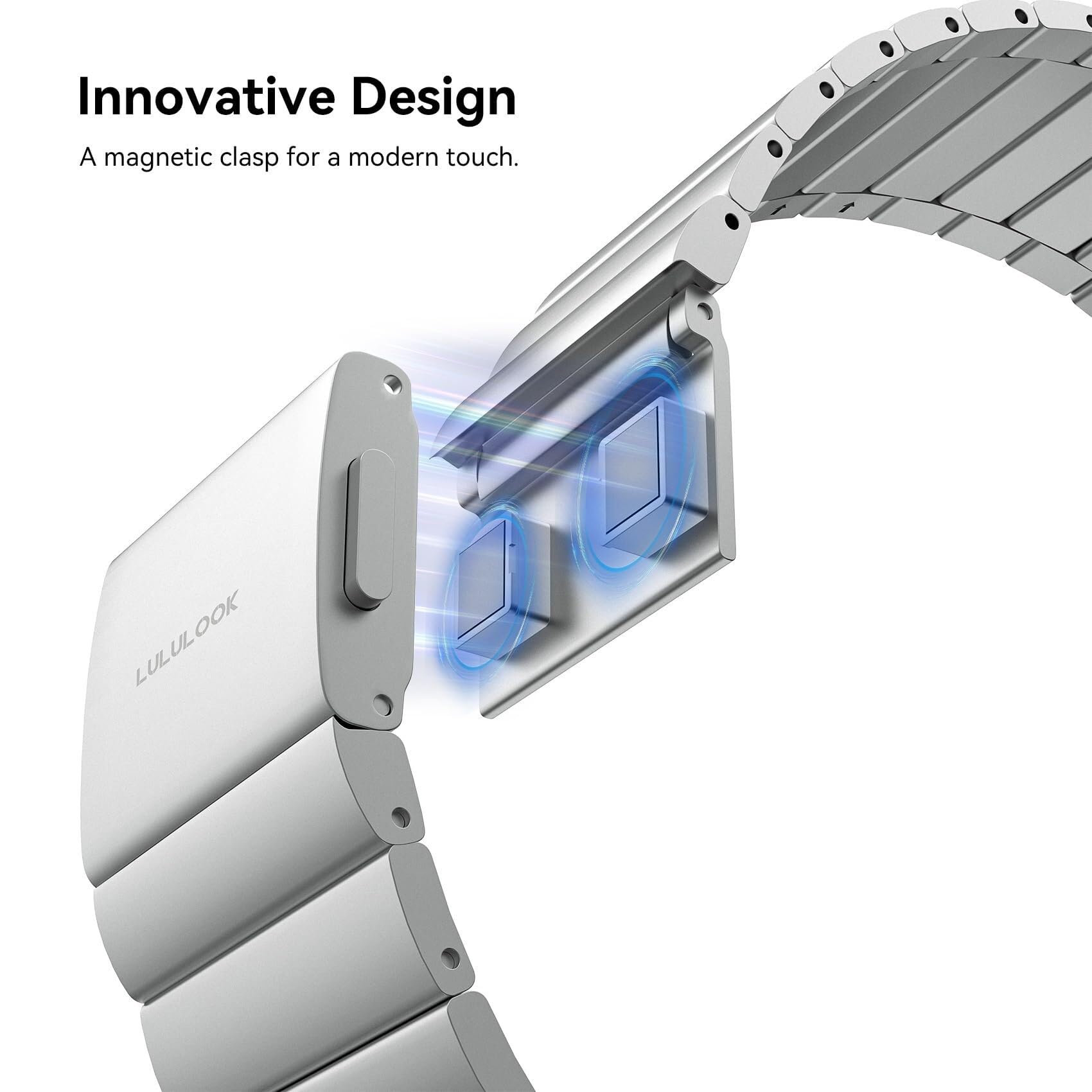 Tytanowy pasek do Apple Watch Ultra 2/Ultra 49 mm, regulowane zapięcie magnetyczne, tytanowe metalowe paski, pasek do smartwatcha Ultra 2/Ultra z powłoką odporną na zarysowania DLC