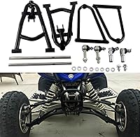 Vista 1 de ReadyCool Racing Sport Extender Brazos A+2 pulgadas más anchos para Yamaha YFM660 Raptor 660 ATV 2001-05 (1229- EA1206-BNS2)