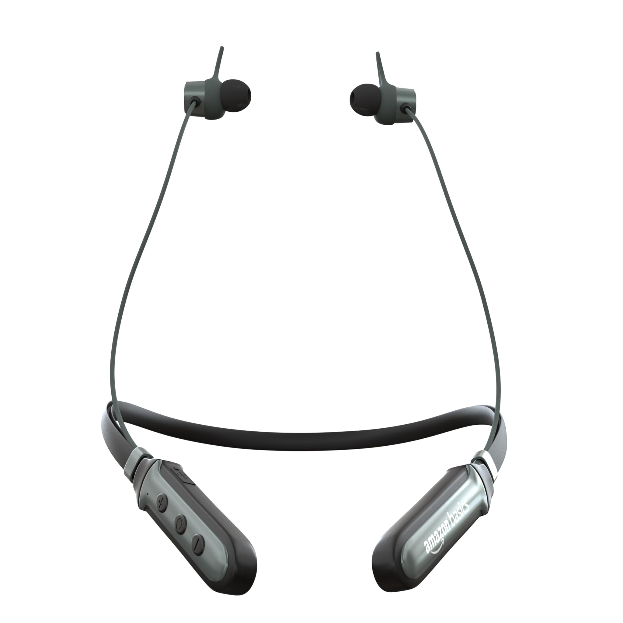 (Refurbished) amazon basics Bluetooth 5.0 Neckband with Up to 30 Hours Playtime, Magnetic Earbuds, Voice Assistant, Dual Pairing and IPX6 Rated (Grey) (B0DHFXJKM6) Amazon Price History, Amazon Price Tracker