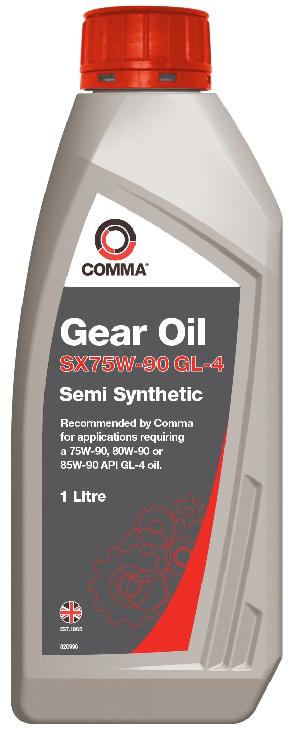 COMMA Sxgl41L 1L Sx75W-90 Gl-4 Semi-Synthetic Gear Oil