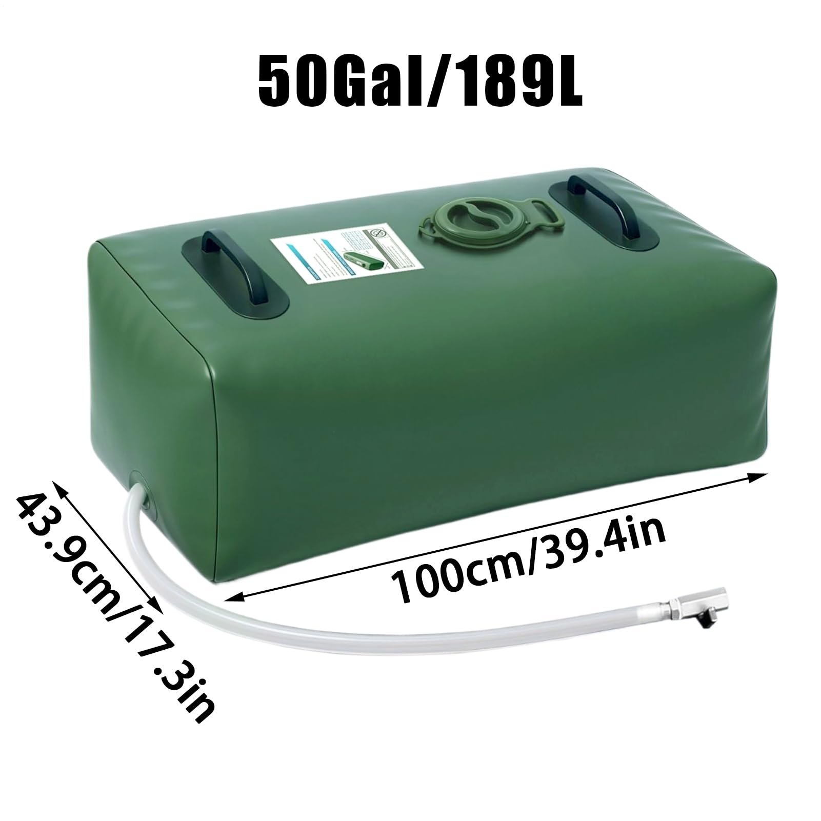 Réservoir D'eau Pour Camping-Car Poche D Hydratation En PVC Portable Grande | Sac à Eau pour le Camping pour La Randonnée L'Escalade La Marche Le Et Le Plein Air