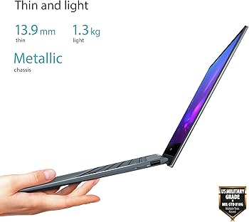 ASUS ZenBook 13 OLED (2021), Intel Core i5-1135G7 11th Gen, 13.3