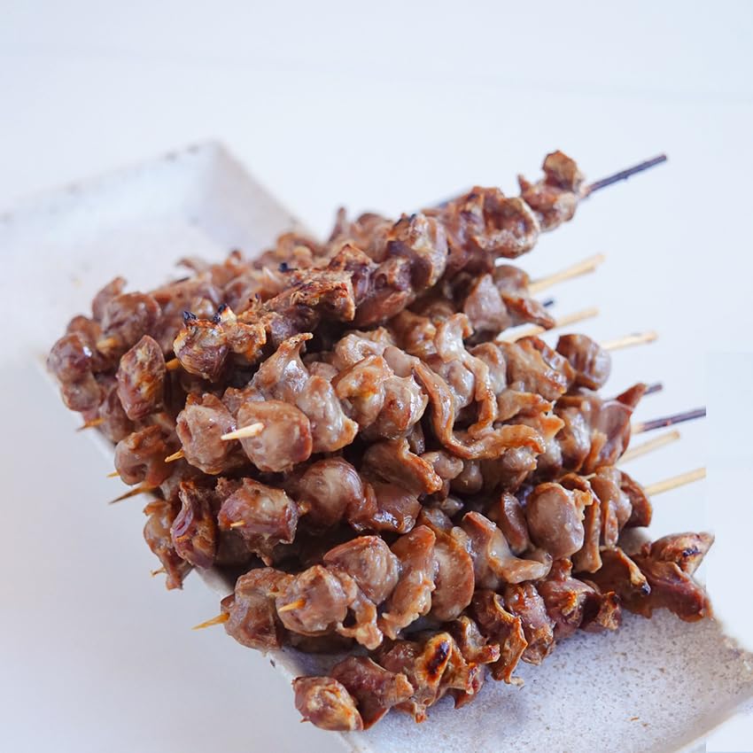 Amazon.co.jp: スチーム焼き鳥砂肝串 35g×50本入(1.75kg) 冷凍 業務用