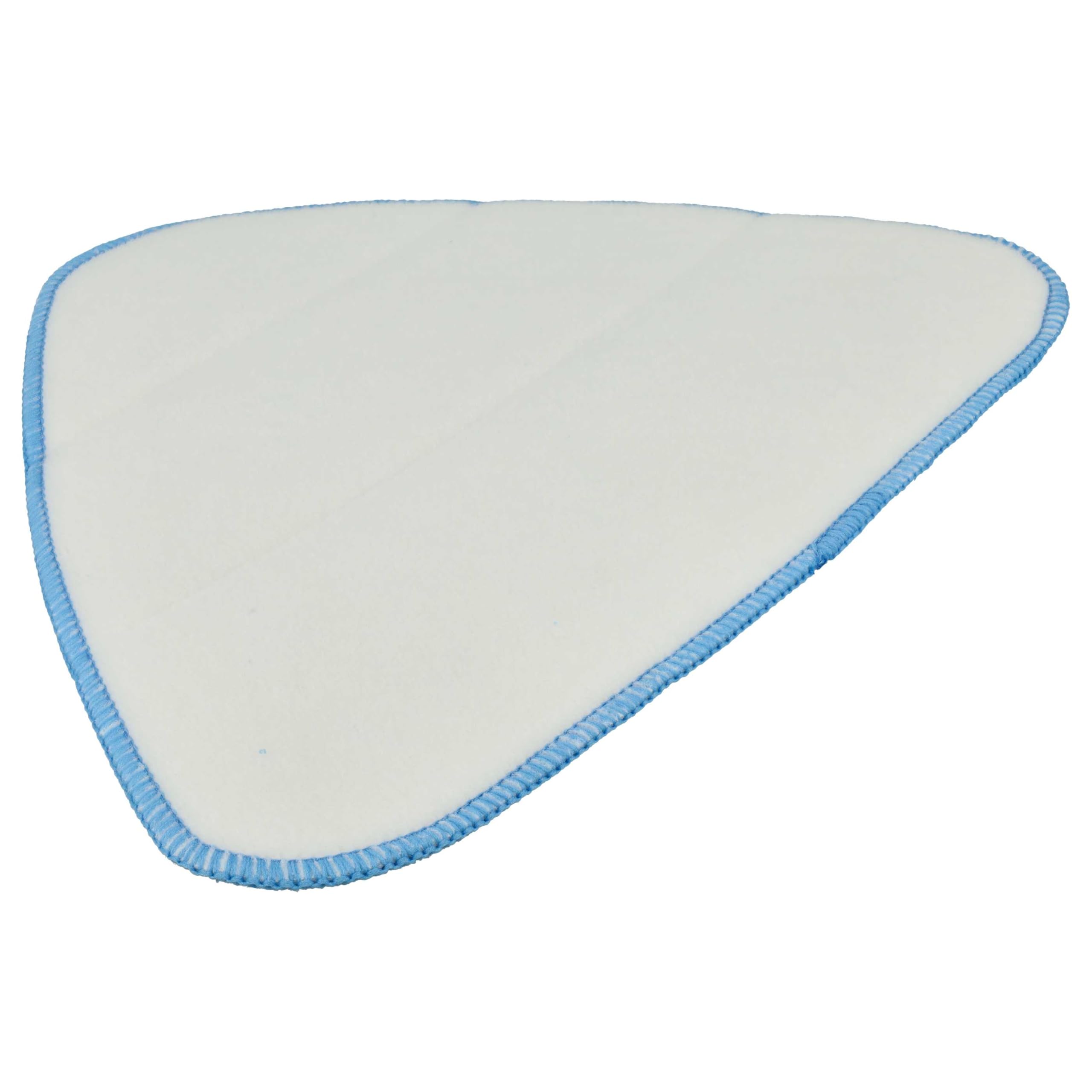 vhbw Zestaw 3 ściereczek do czyszczenia Dirt Devil AQUAclean DD301-0, DD302-0, M318, M318-0, M325, mop parowy