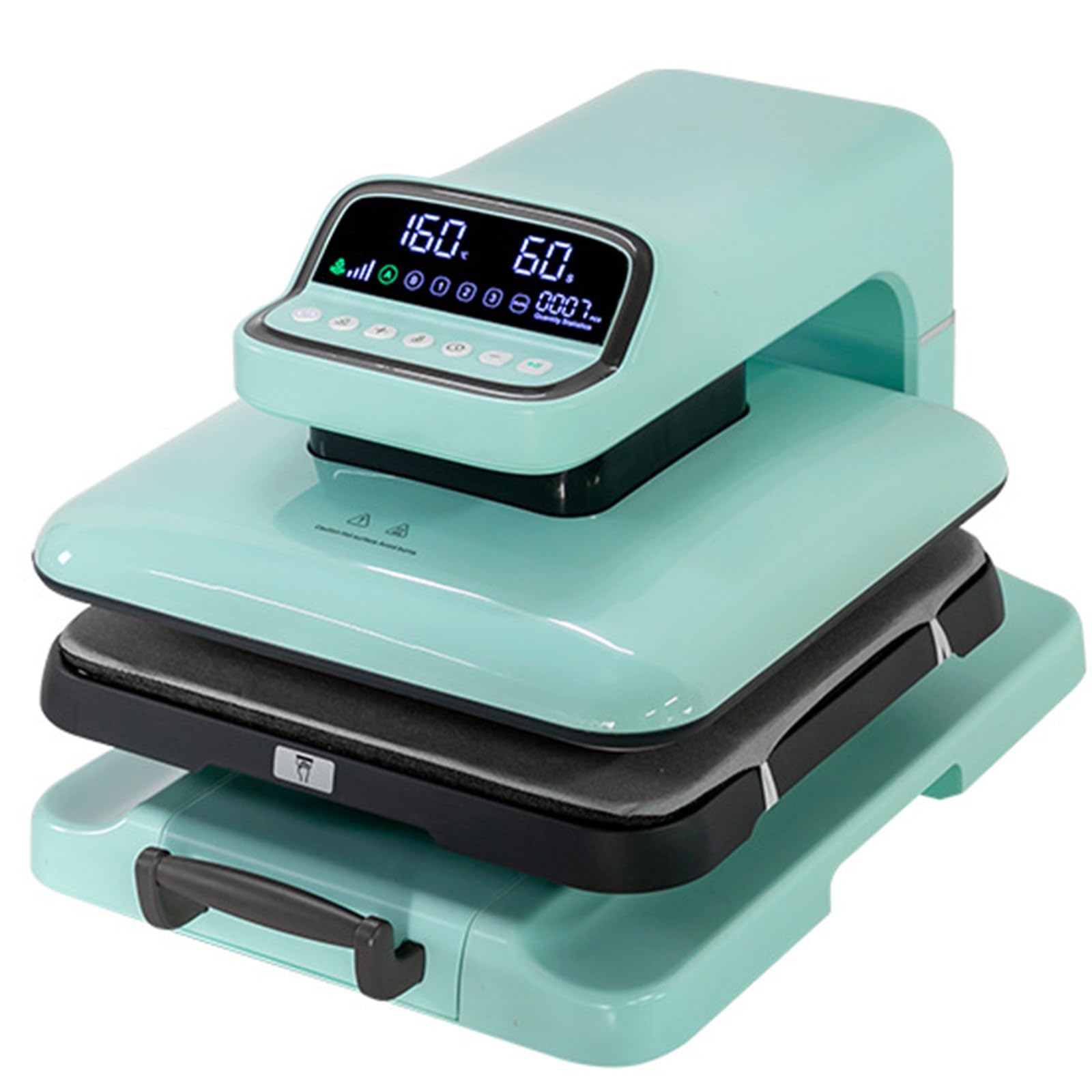 Prensa Térmica Automática Transferencia para Personalizar Camisetas Sudaderas Mantas Toallas Otros Textiles Máquina Sublimación Prensa Térmica Impresora DTF Sublimación Presión Ajustable A,38 * 38cm