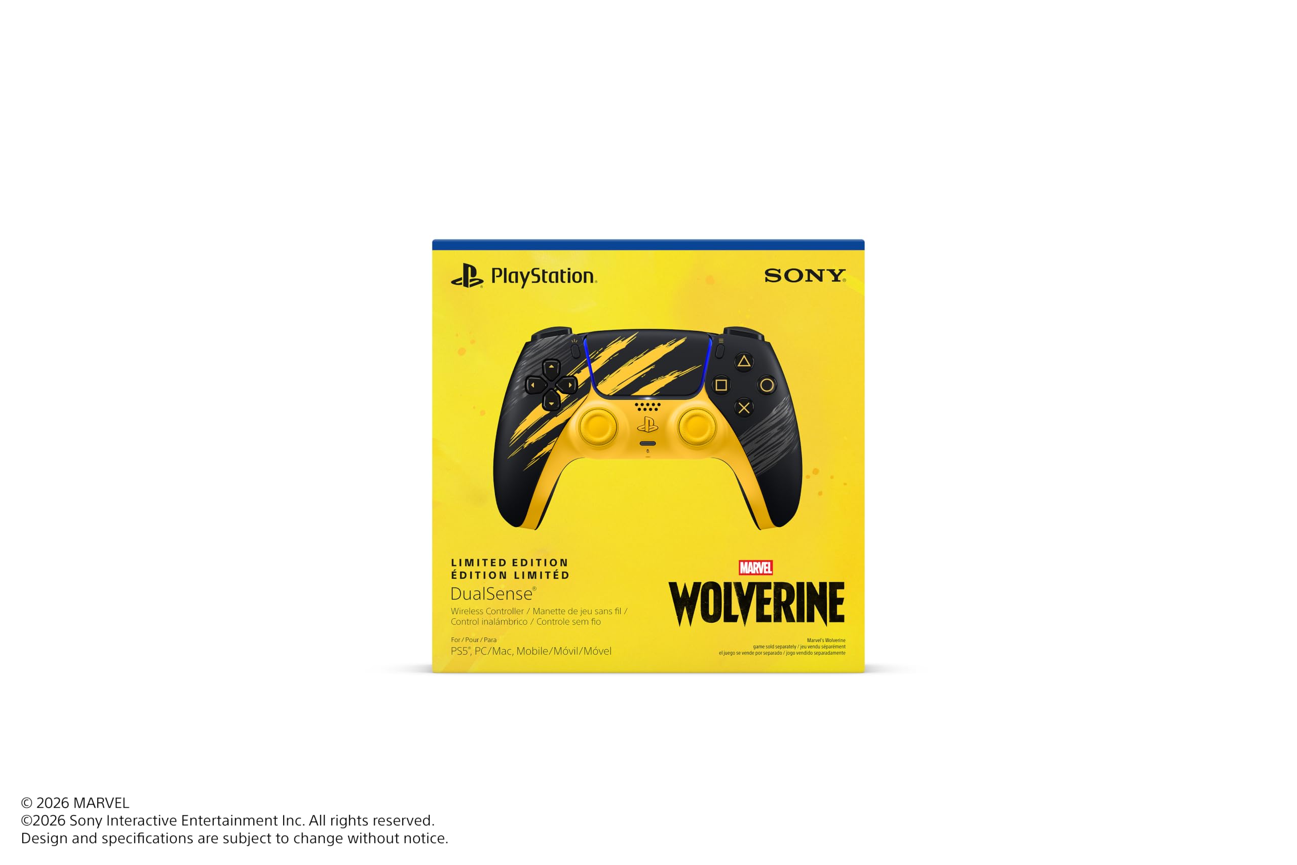 Amazon.com: PlayStation DualSense® Wireless Controller – Marvel's