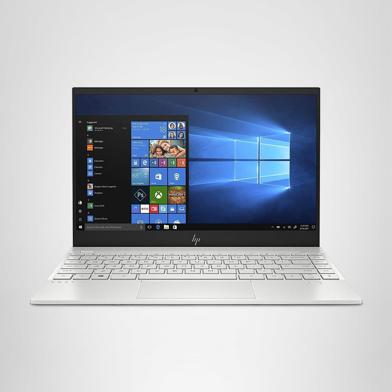 Amazon.com: HP Envy 13” Thin Laptop W/Fingerprint Reader, FHD