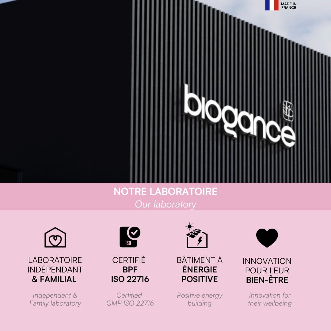 Biogance - Shampooing Poils Blancs - White Snow - 150 ML - Produit d'hygiène pour Chat - à Base de sureau, de Bleuet et d’aloé Vera Bio.