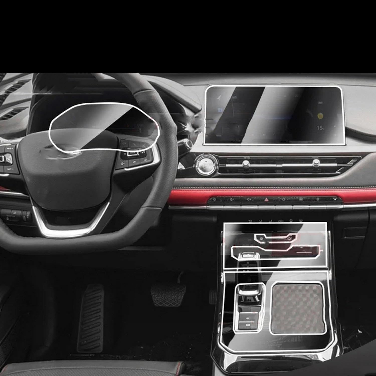 Film TPU Chery TIGGO 5X Pro Hybrid 2023 revêtement luxe anti-rayures voiture