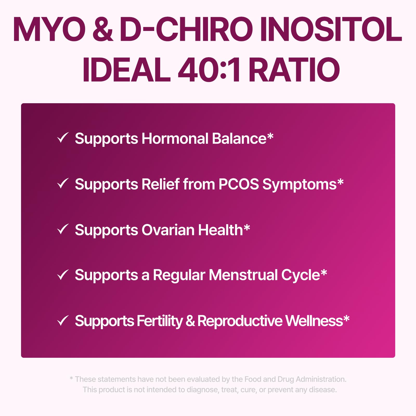 Balance Up Myo & D-Chiro Inositol 40:1 Powder Sticks, 30 Count — Amazon image 7
