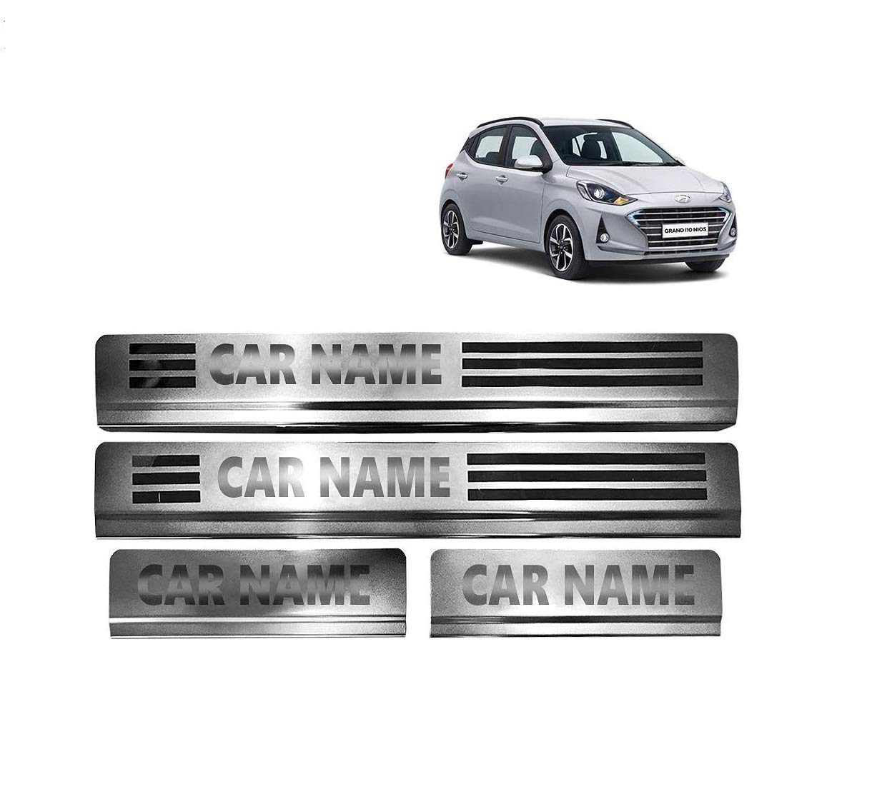 Kingsway Step Sill Plates For Grand I10 Nios 2023 Onwards