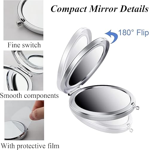 Miniatura 5 de PLITI Espejo compacto Sympathy Sometimes I Just Look Up Smile and Say I Know That was You Dragonfly Memorial Espejo de bolsillo (That was You CM)