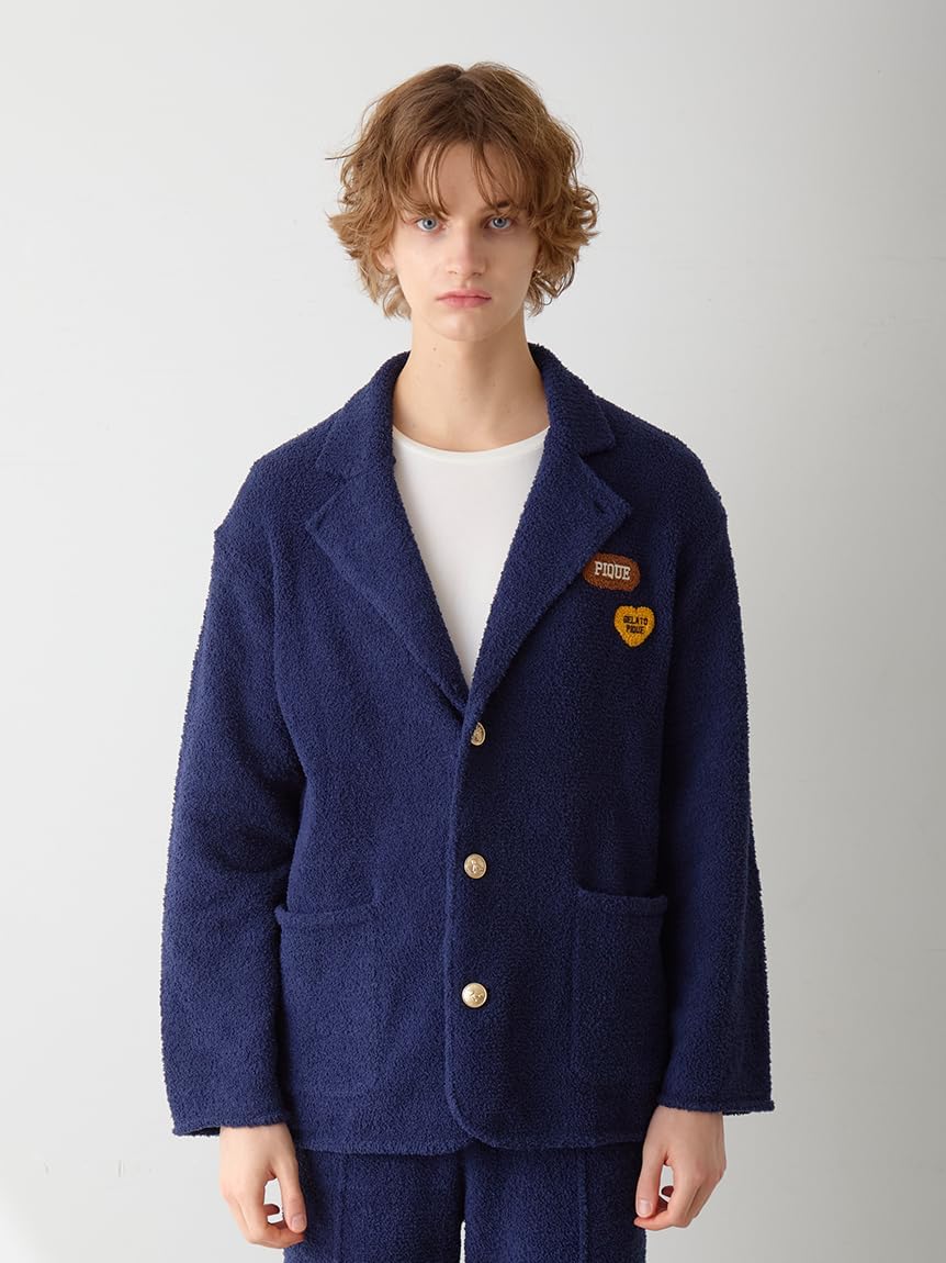 ジェラートピケ メンズ パウダーニットジャケット Amazon.co.jp: [ジェラート ピケ] HOMME パウダーニットジャケット