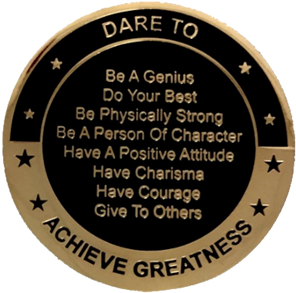 Scout Challenge Coin – Motivational Medal for Court of Honor or Scoutmaster Gift – Scout Keepsake Present