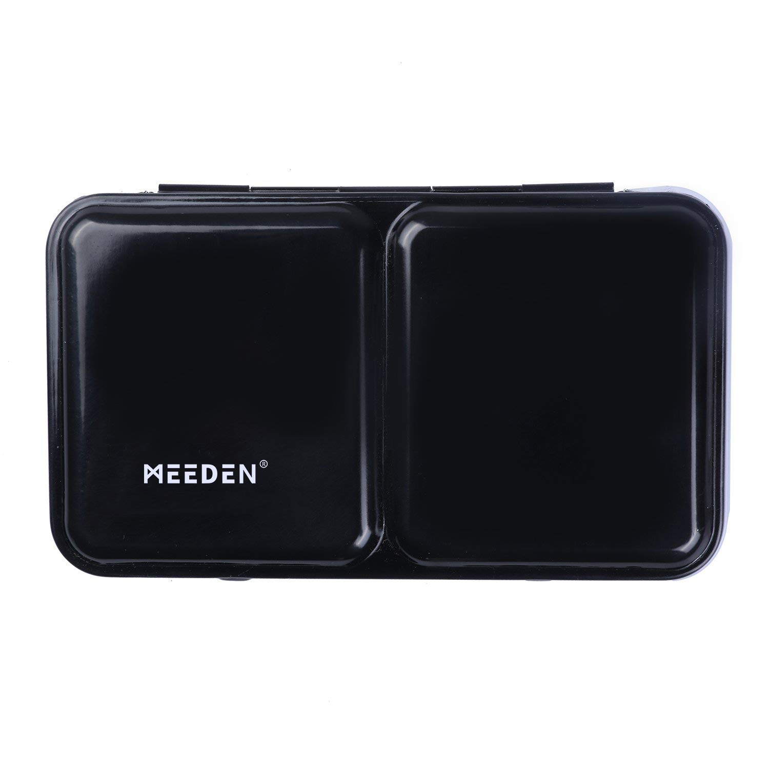 Buy MEEDEN Empty Watercolor Tin Palette, Small Travel Metal Paint Box