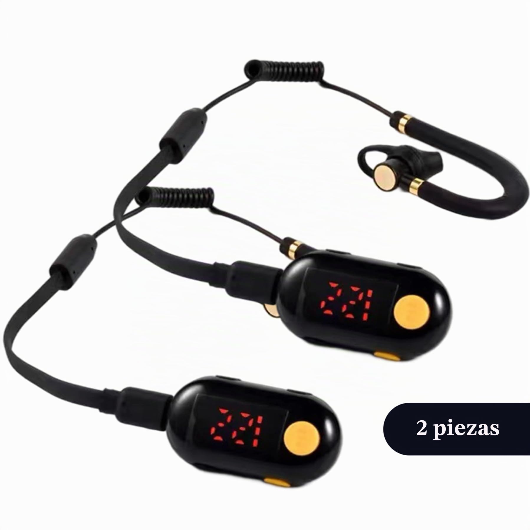 Mini Walkie Talkie, 2 PCS Mini Walkie Talkies, Transceptor Portable FM Pequeños Talkies para restaurantes, supermercados, Hospital, Turismo, Impermeable