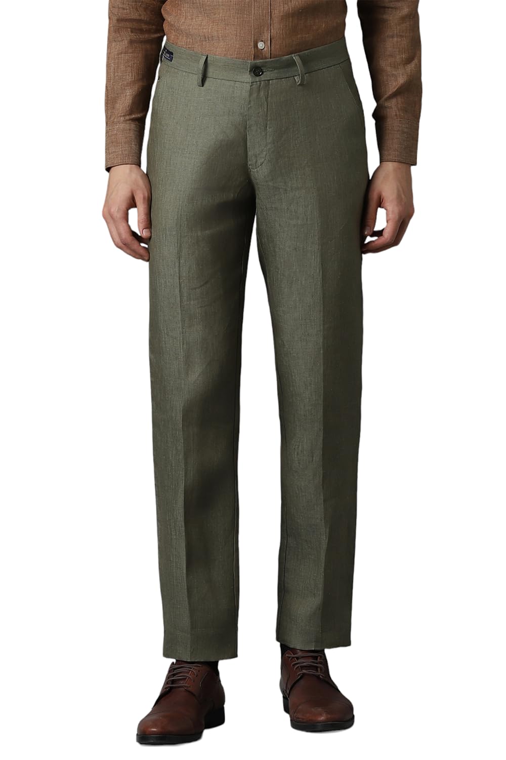 louis philippe Men's Mid Rise Slim Work Utility Pants-picture-22