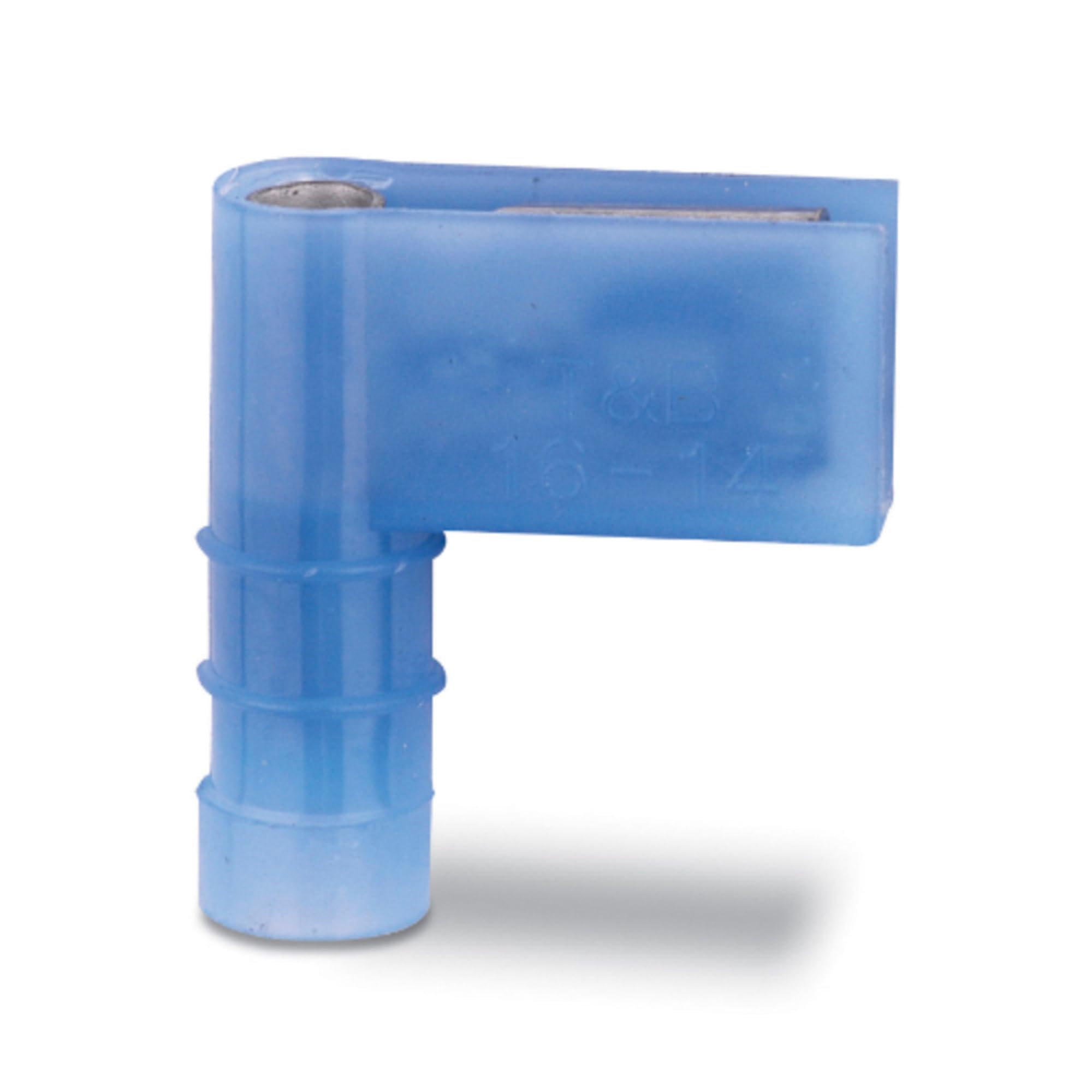 Stakon RB14-250A Female Disconnect, Nylon Insulated, 0.8-Inch Length by 0.72-Inch Width, Blue, 50-Pack