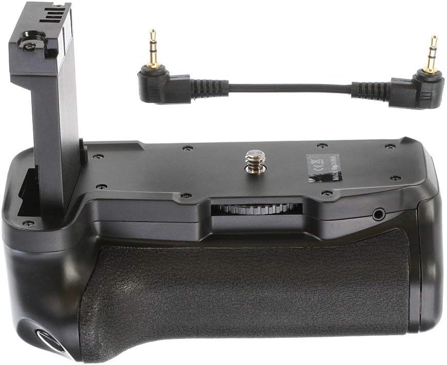 Vertical Battery Grip Holder for Canon EOS 800D/ Rebel T7i 77D X9i DSLR Camera Compatible with 1 or 2 PCS LP-E17 Battery