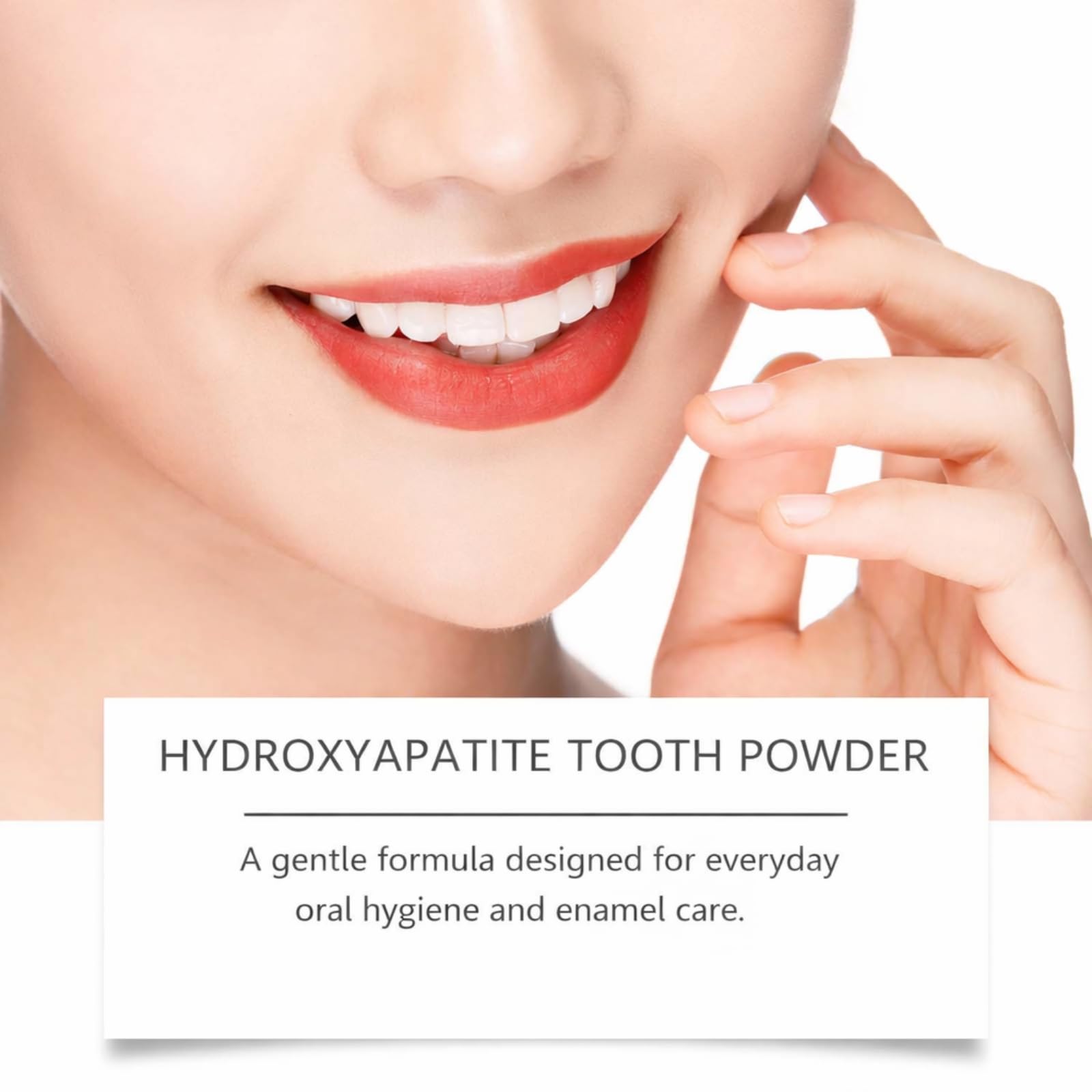 Microcrystalline Hydroxyapatite Tooth Powder, 7.5% Nano Hydroxyapatite Formula, Gentle Daily Oral Care with Fresh Mint - 5