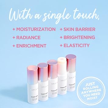 AMPLE:N Ceramide Shot Double Core Balm Stick, Fragrance-Free, 0.35 oz