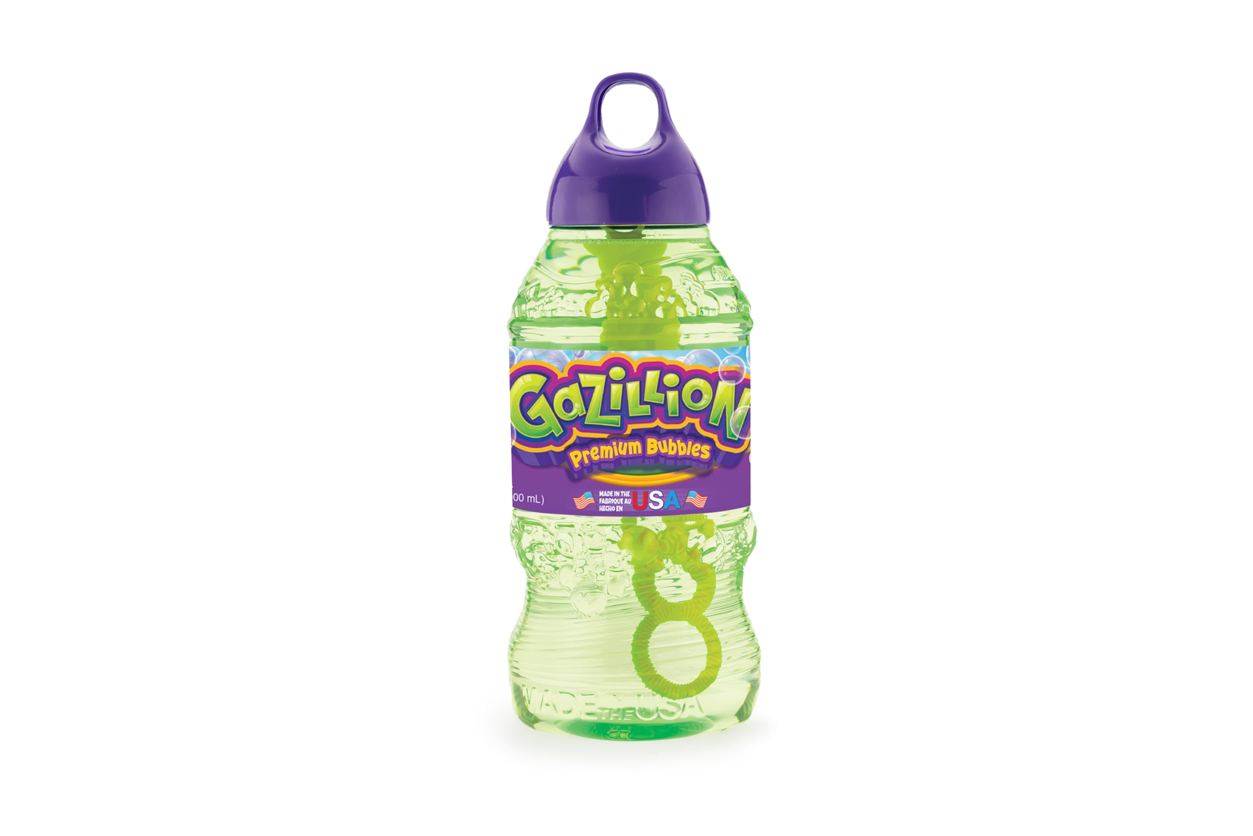 Gazillion Solución Premium de Pompas de 2 Litros | Recarga para Pomperos, Pistolas, Varitas, Máquinas |Exteriores y Fiestas | Segura y No Tóxica | Juguetes y Regalos para Niños de 3 Años o Más