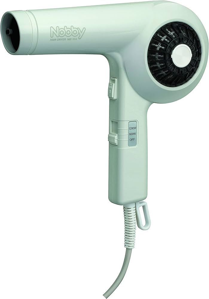 テスコム ノビー ドライヤー NB0524 ホワイト プロ仕様で乾きやすい！テスコムのNobbyヘアードライヤーをご紹介