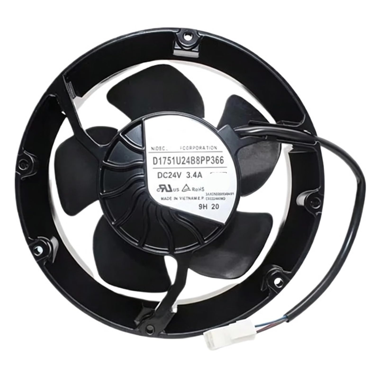 Kszhzymgx One Color D1751u24b8pp366 D1751u24b8pp363 24V Cooling Fan(D1751u24b8pp366)