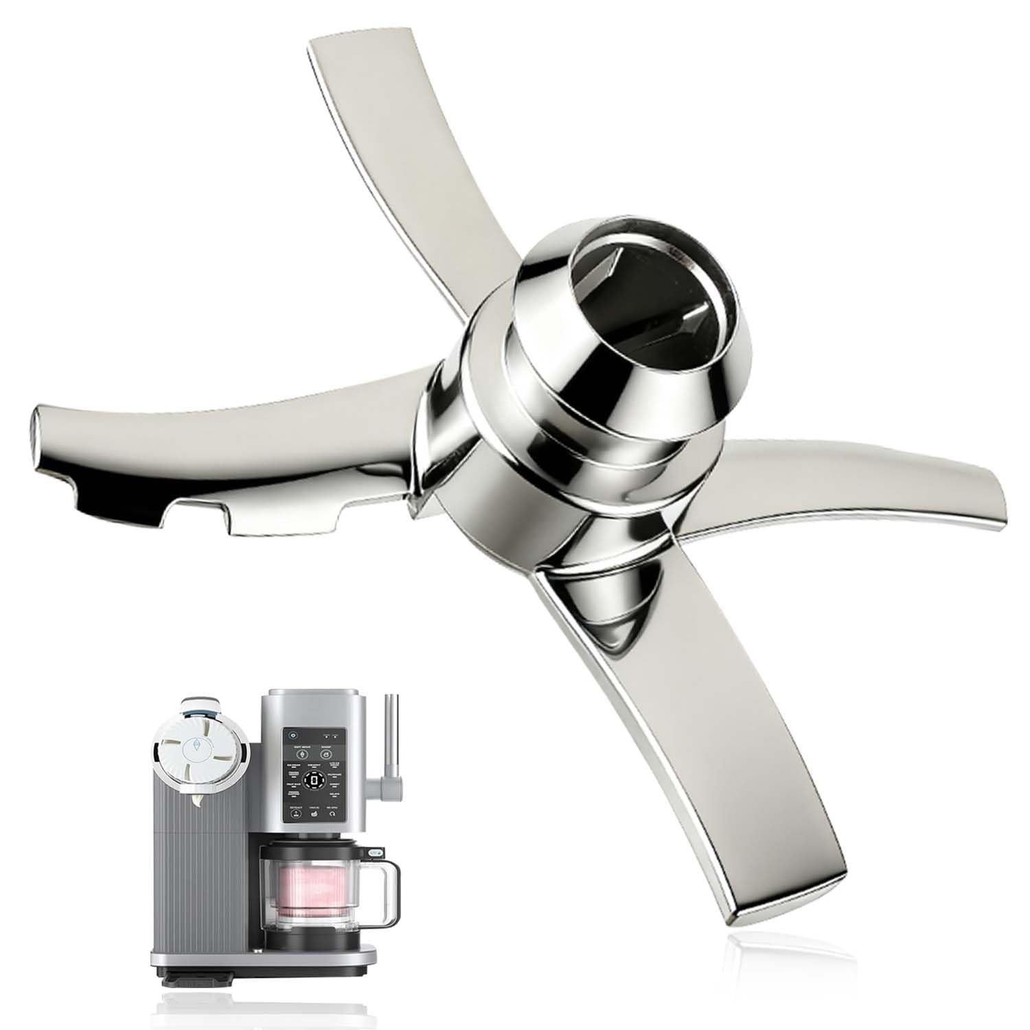 Lama di ricambio per gelatiere Ninja Creami serie NC700, lama di ricambio per Ninja Creami NC700 NC701 NC701Q