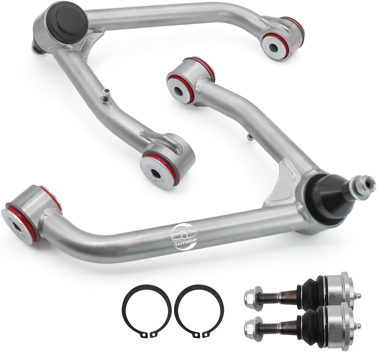2-4" Lift Front Upper Control Arms w/Ball Joints for 2014-2018 Chevy Silverado GMC Sierra 1500，2007-2020 Cadillac Escalade ESV, Chevy Suburban 1500 and Tahoe, Yukon, XL, 2007-2013 Chevy Avalanche