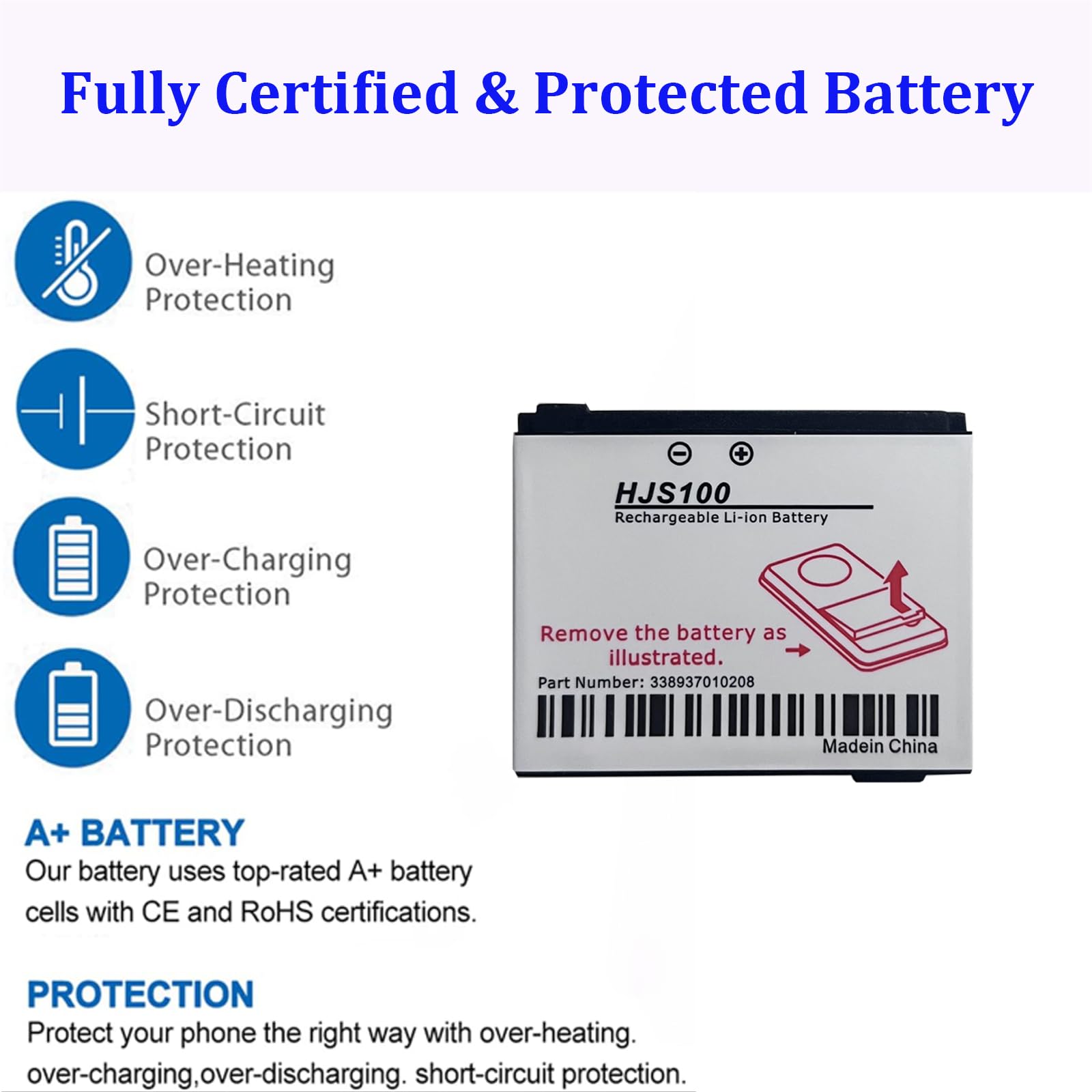 Batteria Compatibile Per Becker HJS 100 E Map Pilot, Ricambio Per Mercedes Benz E VW – Lunga Durata E Sicurezza