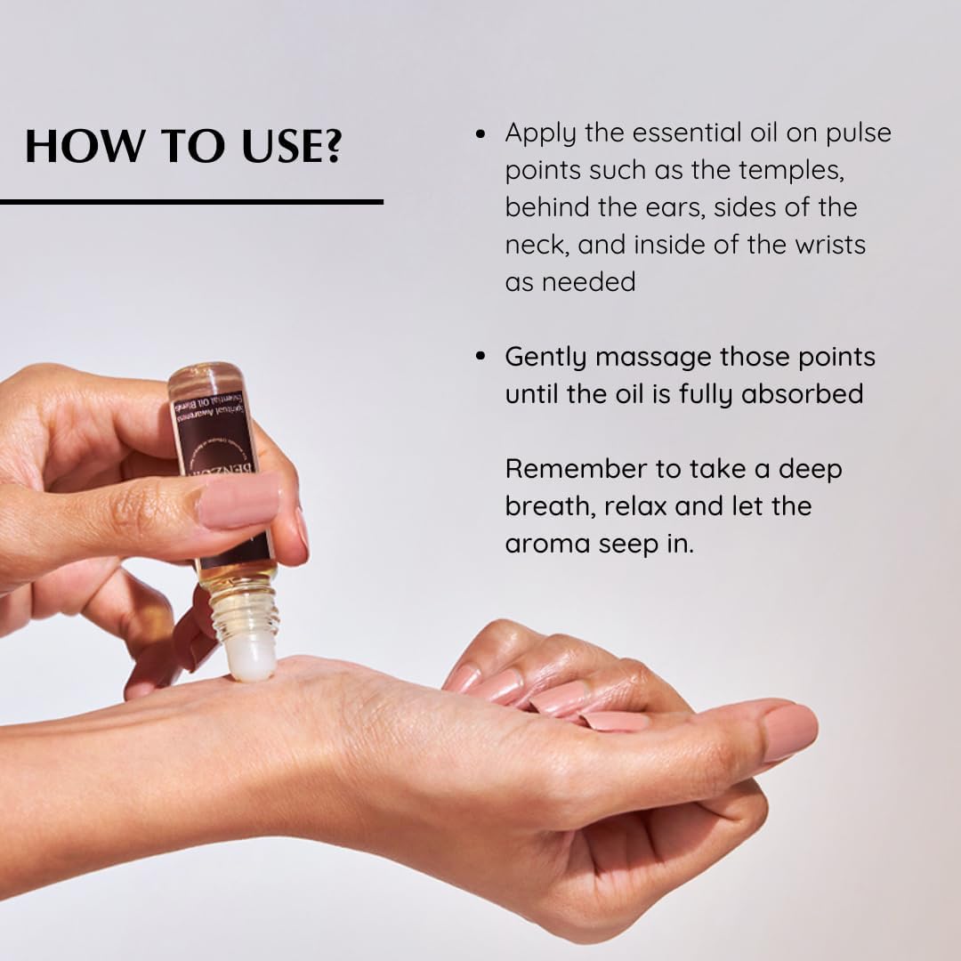 Benzoin Resin Essential Oil Roll-On Blend by Aromafume | 1 x 10ml / 1 x 0.33 Fl Oz | Made with Styrax, Native to Indonesia | for Meditation, Spiritual Awakening, Prayer and Wellness - Image 5