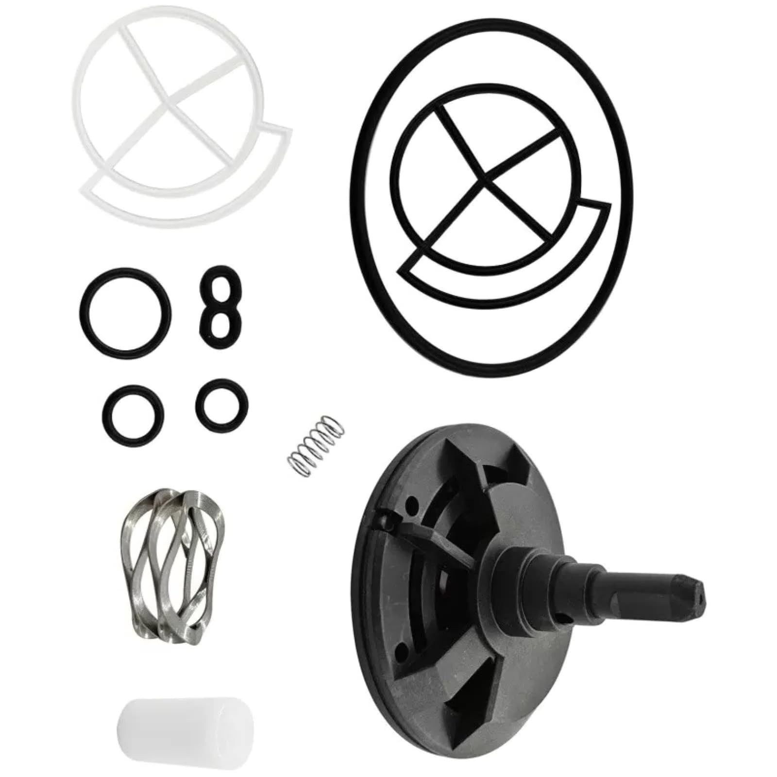PANFHGFG Water Softener Standard Valves Rotor and Sealing Gasket Set Machine Repairing Assembly Suitable for Various Model Device Replacement Part