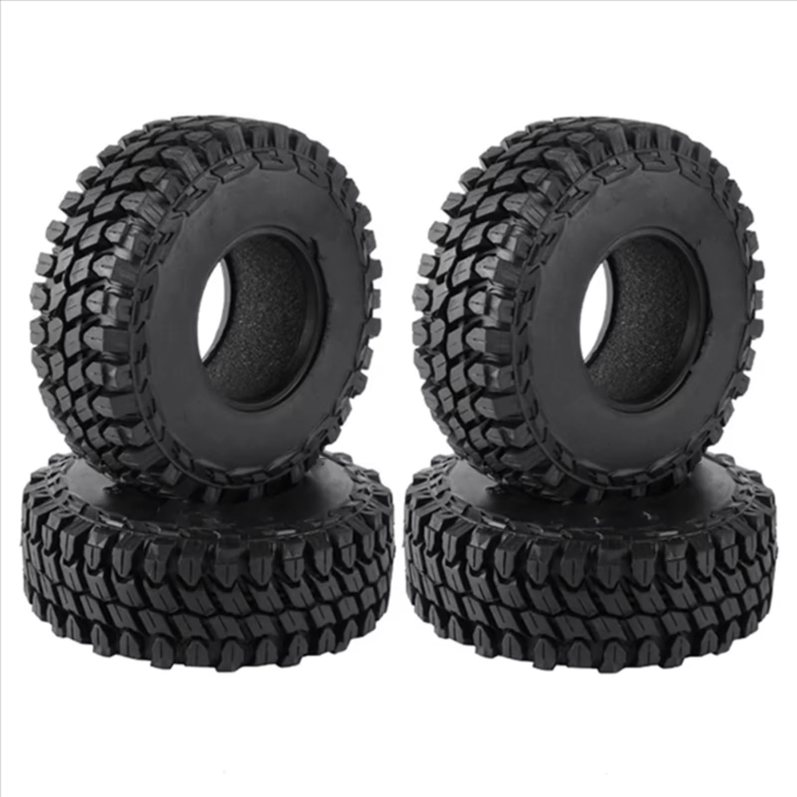 Compatibile Con Traxxas Per TRX4 D90 Per Axial Per SCX10 Per Redcat 1/10 Ricambi Per Auto RC Crawler 4 Pneumatici In Gomma Da 110 Mm 1.9 Pneumatici