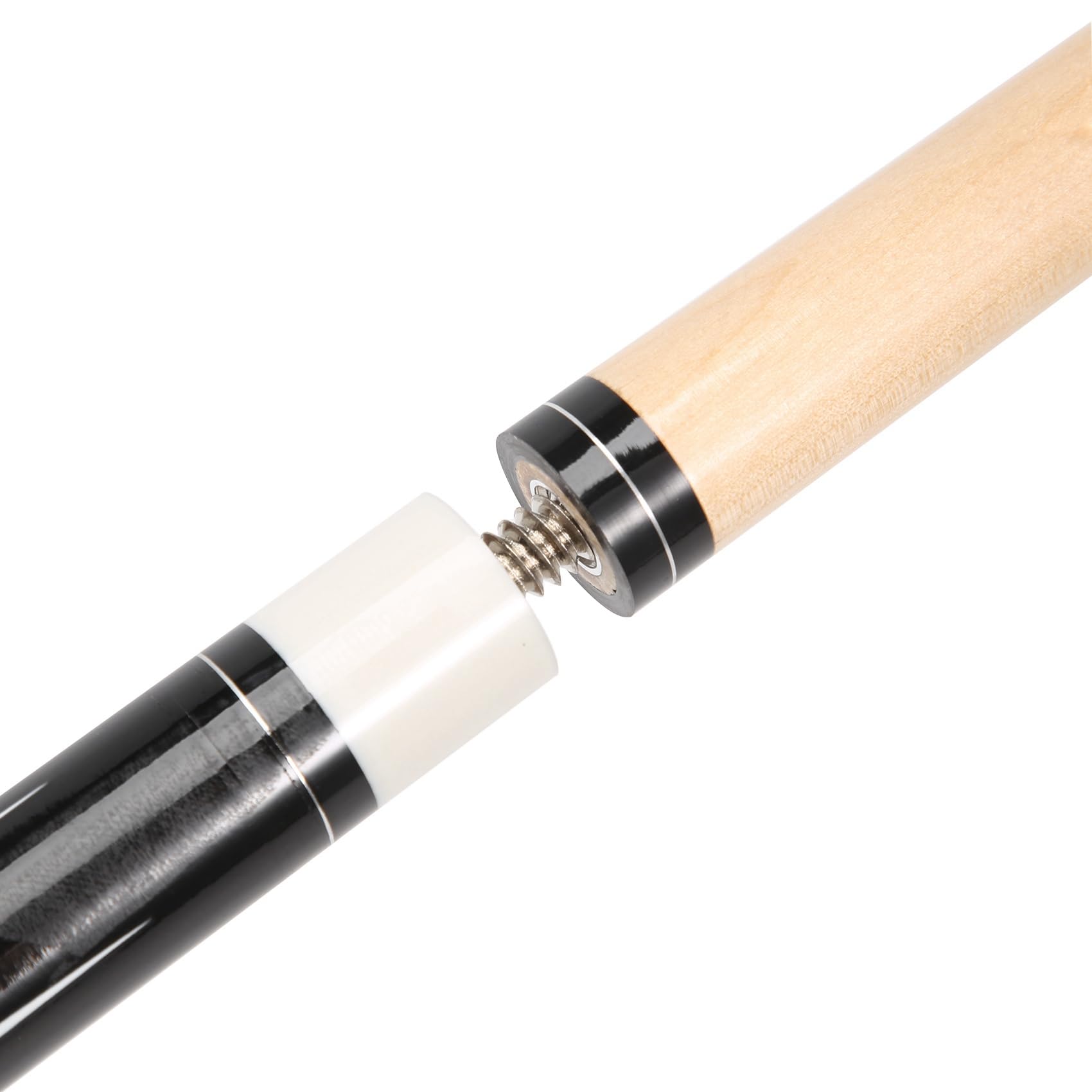 Vadillo 2 stecche da biliardo, 145 cm, in legno d'acero, per giocatori di biliardo professionisti, blu