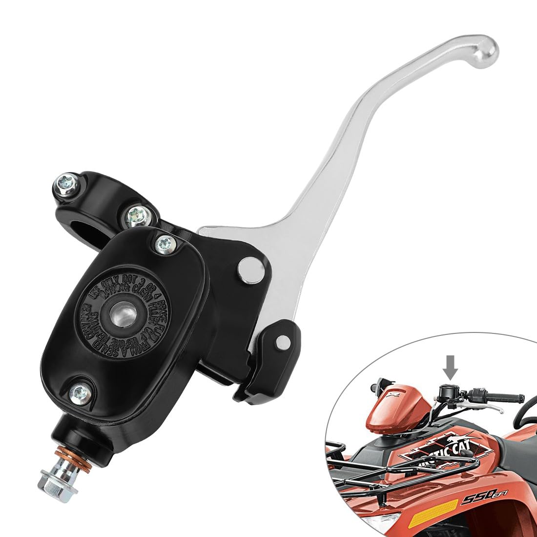 Przednia lewa pompa hamulcowa do Arctic Cat ATV 350 366 400 425 450 Alterra 400 450 500 550 570 700 Cylinder hamulcowy Główny cylinder hamulcowy