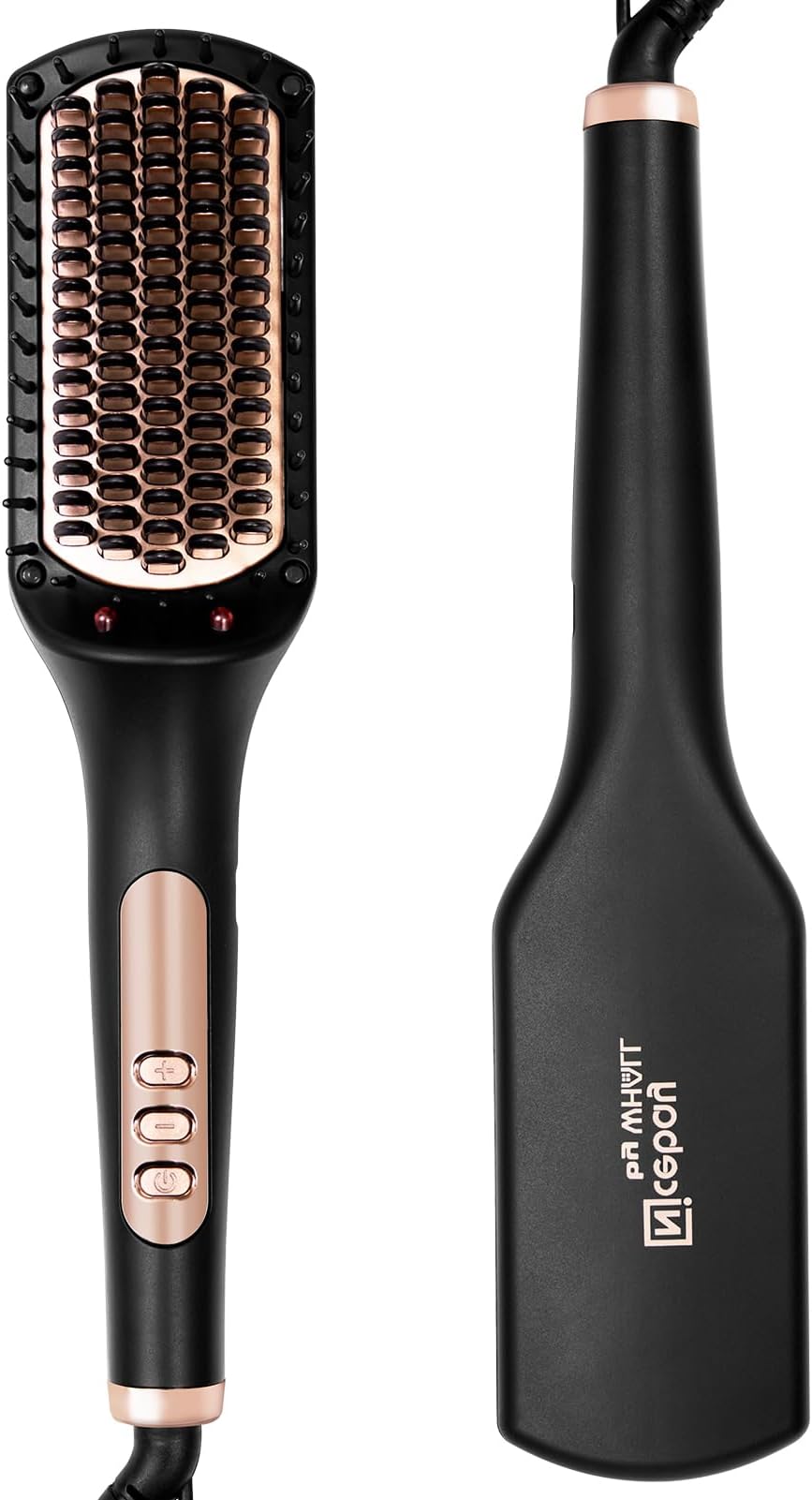 Nicebay® Hair Straightener Brush, Negative Ion Hair Straightening Brush