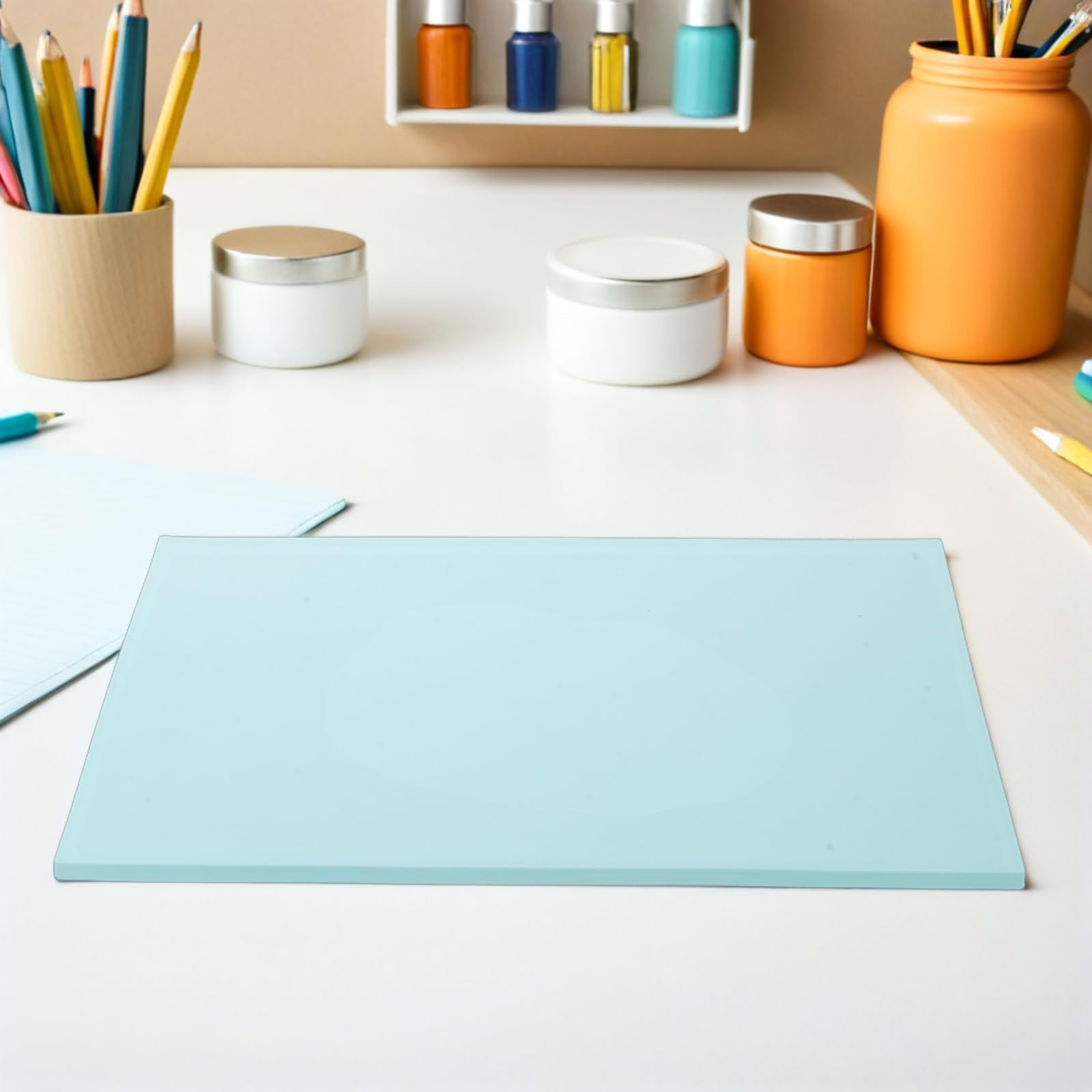 Amosfun 2 Stück A4 Gummiblock für Druckgrafik und Stempel, Rechteckig