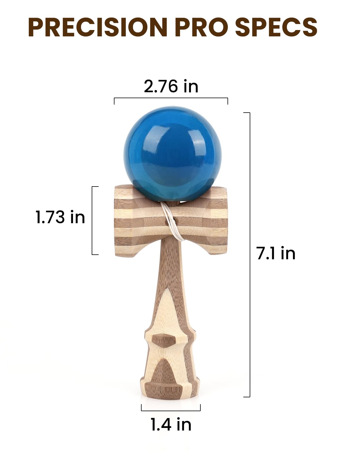 Amazon.com: Bamboo Kendama, Traditional Japanese Skill Toy for