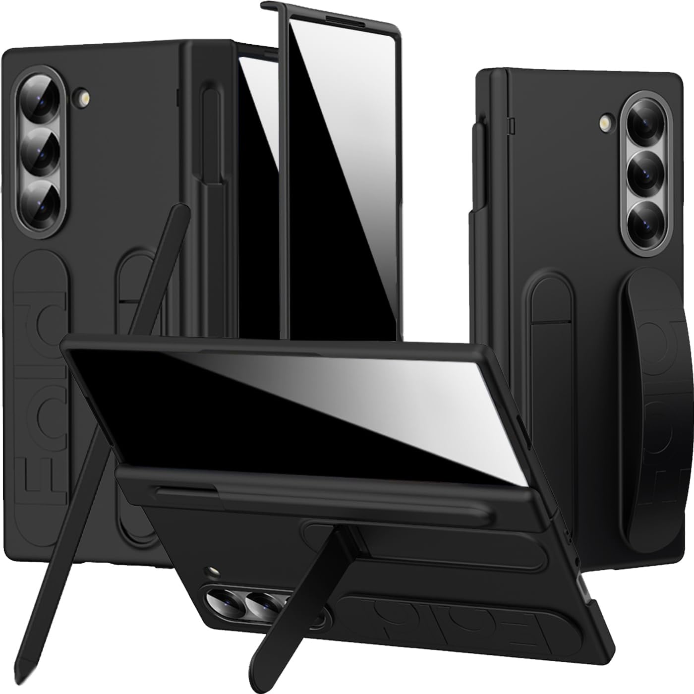 Coque Samsung Z Fold 7 avec sangle de maintien pour une utilisation nomade active - 8