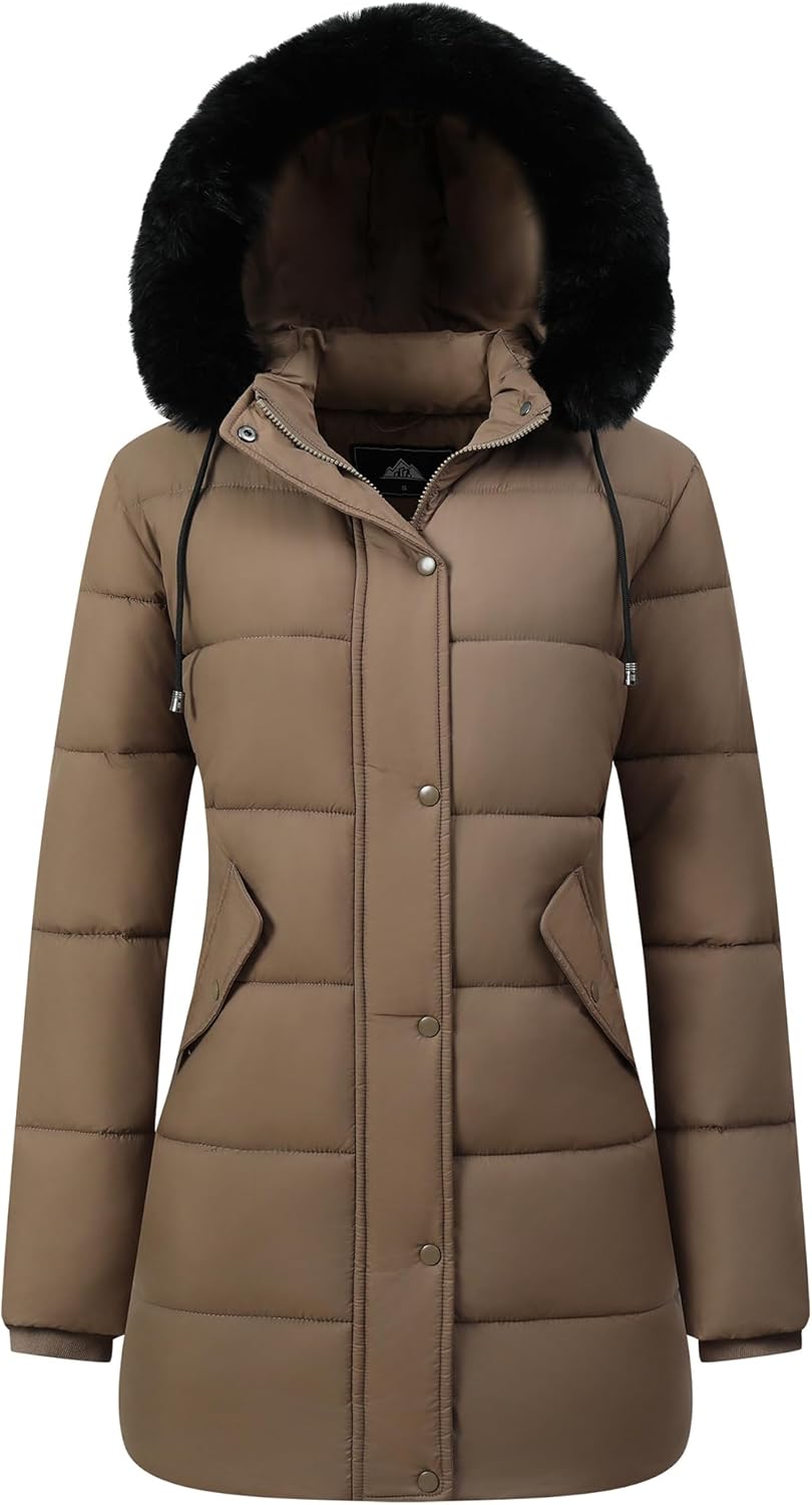 Womens Warm Winter Coat Waterproof Long Puffer South Korea Ubuy