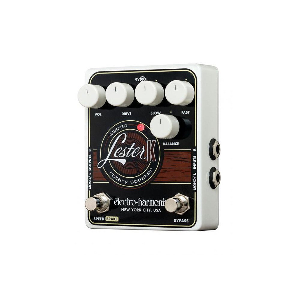 Electro Harmonix Lester K Rotary Speaker Emulator Effects Pedal