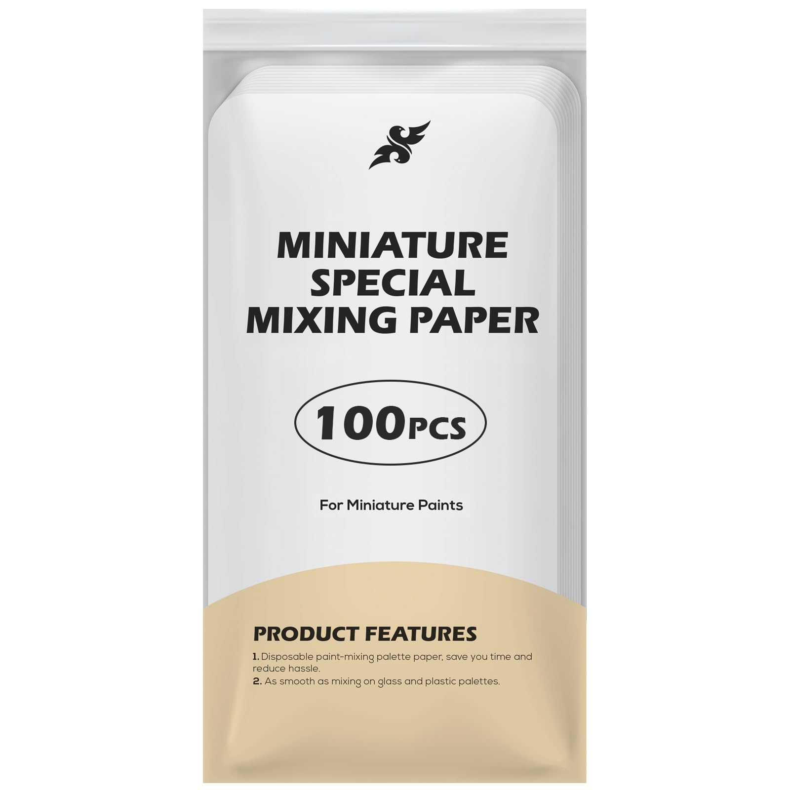 KRYDRUFI Wet Palette Papers for Miniature Painting (Miniature/Wet Palette Papers)