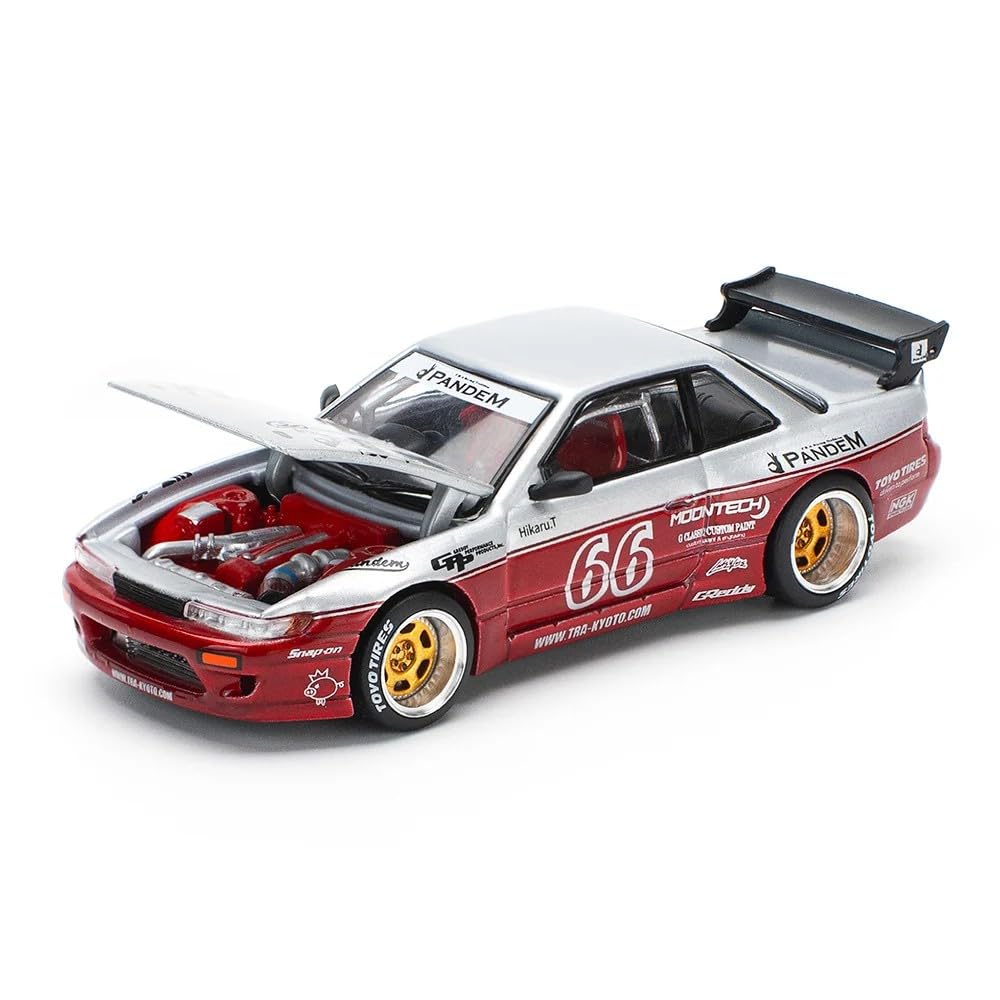 Amazon.com: Diecast Model Car Compatible with Pop Race 1:64 Nissan