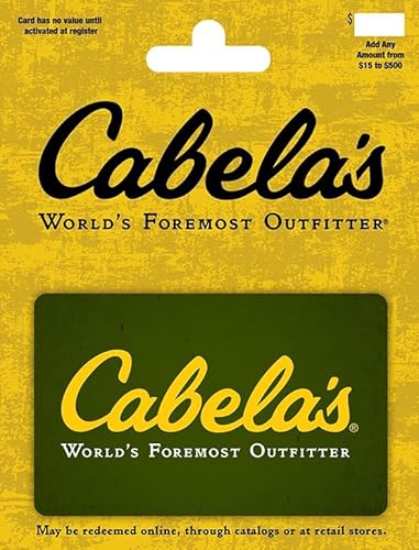 Cabela's Physical Gift Card Classic - $100